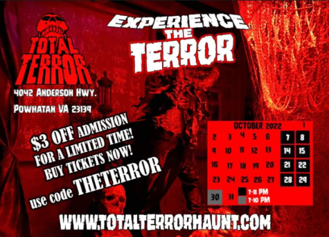Total Terror Returns to the Powhatan Fairgrounds October 7!