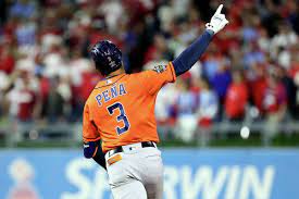 Astros Pena voted World Series MVP