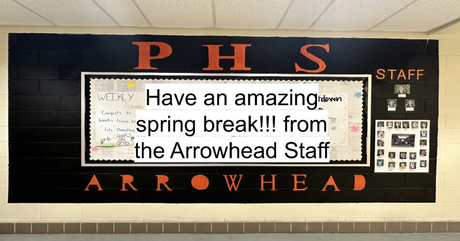 Have an amazing Spring Break!!
