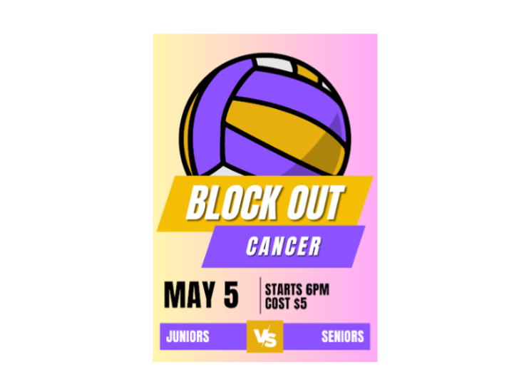 Block Out Cancer Volleyball Tournament
