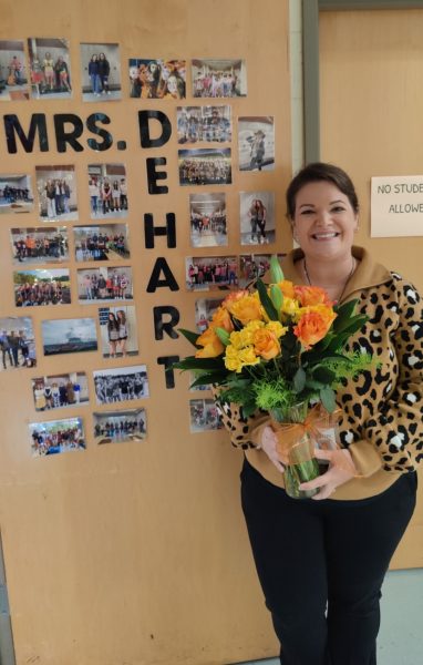 Mrs. DeHart 2023-2024 teacher of the year