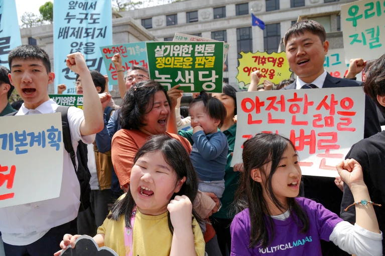 Babies in South Korea suing government over climate change