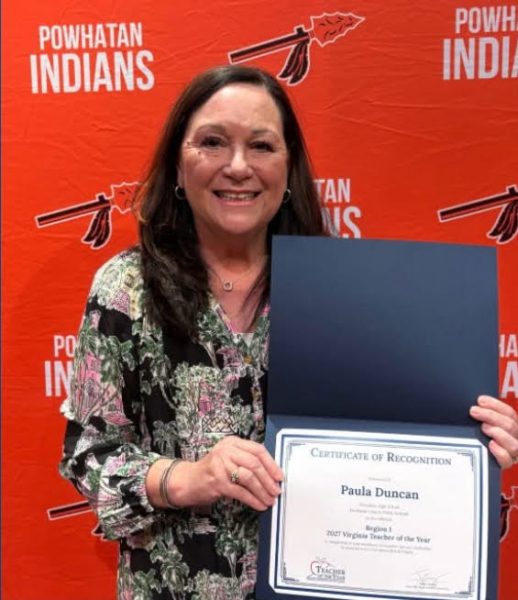 Paula Duncan 2027 Region 1 Teacher of the Year